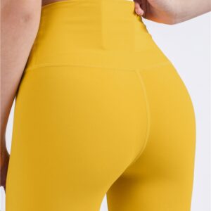Brand Yoga Pants Hidden Pockets At Waist Fitness Sports Leggings Women Sportswear Stretchy Pants Gym Push Up Workout Clothing
