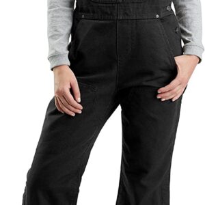 Carhartt womens Relaxed Fit Washed Duck Insulated Bib Overall