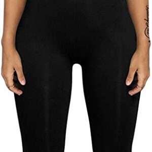 LAGSHIAN Women’s Sexy V Neck Tank Sleeveless Elasitic Waist Jumpsuit Romper