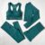 4pcs Seamless Yoga Set Women Gym Clothes Sportswear Yoga Suits for Fitness Gym Set Underwear Tracksuits Leggings Sports Bra