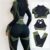 3Pcs Seamless Yoga Set Gym Fitness Clothing Women Yoga Suit Sportswear Female Workout Leggings Top Sport Clothes Training Suit