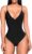 GOKATOSAU Women’s Sexy Summer V-Neck Backless Adjustable Spaghetti Strap Club Bodysuits