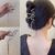 Long Tassel grab clip female high-end hair clip back of the head wave snake-shaped large clip headdress plate hair shark clip