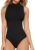 MANGOPOP Women’s Mock Turtle Neck Sleeveless Tank Tops / Short Sleeve Bodysuit Leotard Clothing
