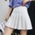 Women High Waist Pleated Skirt y2k Summer Casual Kawaii A-line Plaid Black Tennis Japanese School Uniform Mini Skirts for Girls